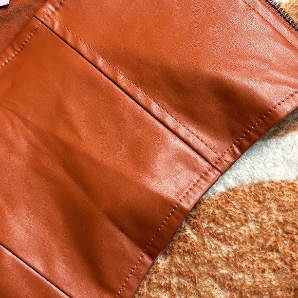 Wild fable XL rust zip back crop top - Picture 14 of 14